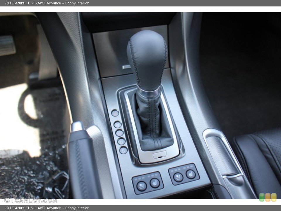 Ebony Interior Transmission for the 2013 Acura TL SH-AWD Advance #76595382