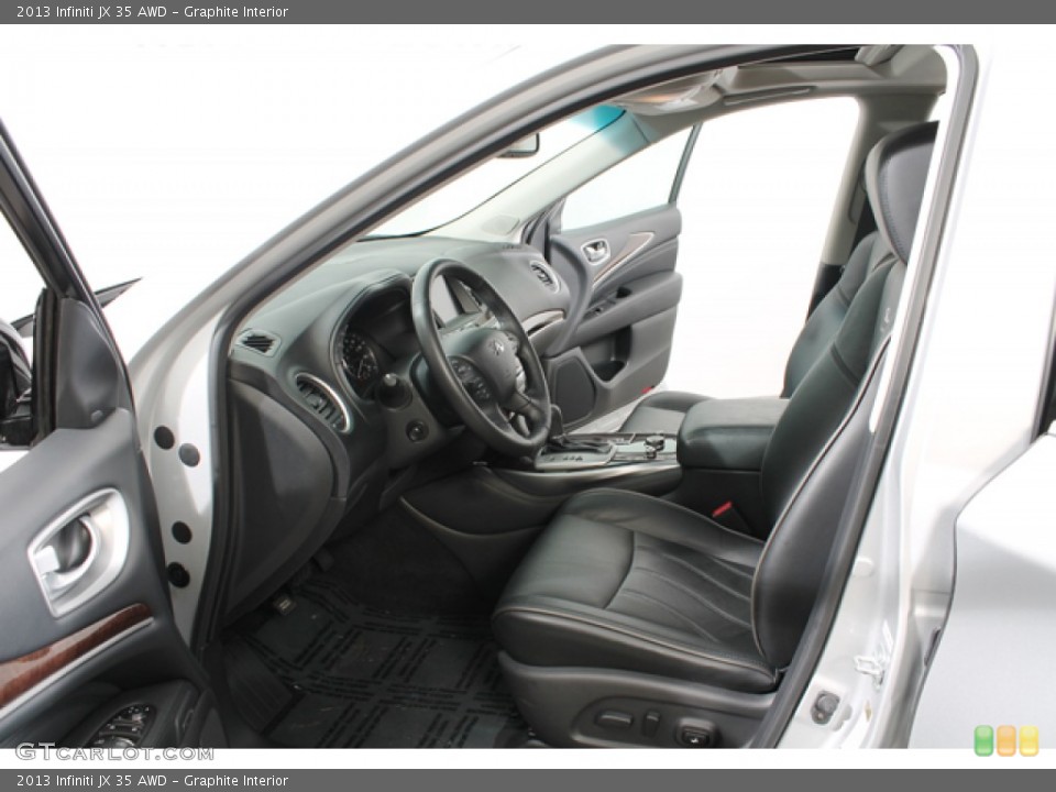 Graphite Interior Front Seat for the 2013 Infiniti JX 35 AWD #76595425
