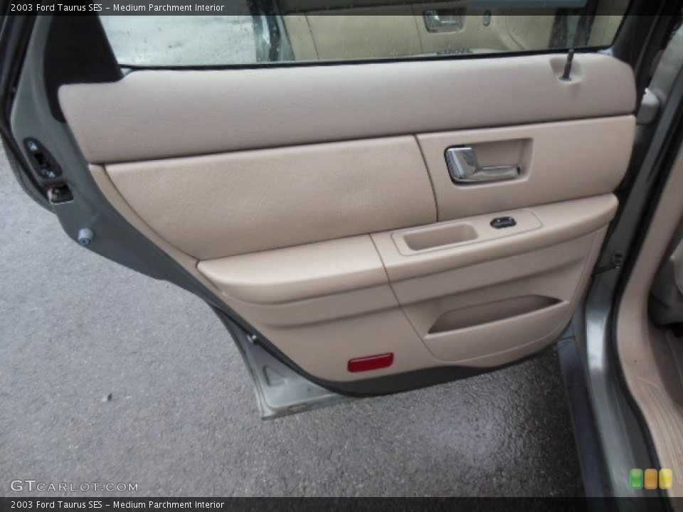 Medium Parchment Interior Door Panel for the 2003 Ford Taurus SES #76596154