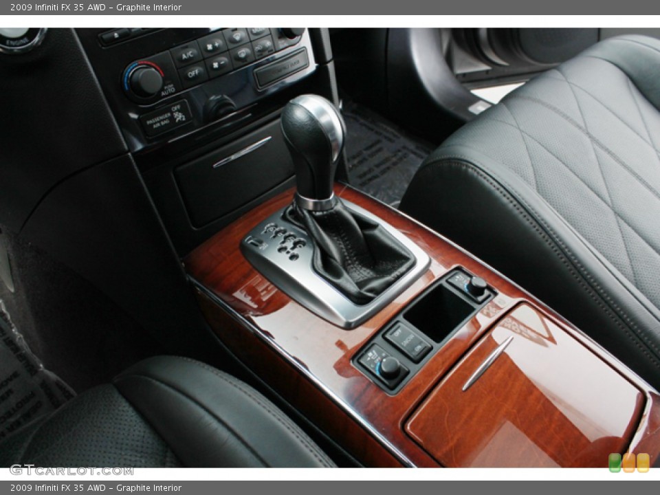 Graphite Interior Transmission for the 2009 Infiniti FX 35 AWD #76596160