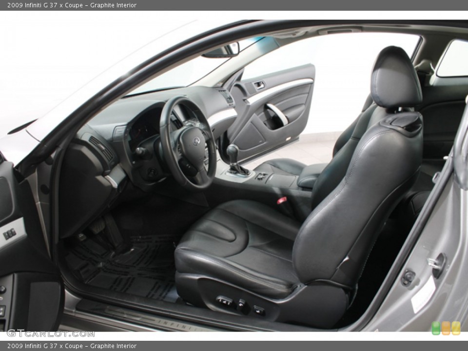 Graphite Interior Photo for the 2009 Infiniti G 37 x Coupe #76597129