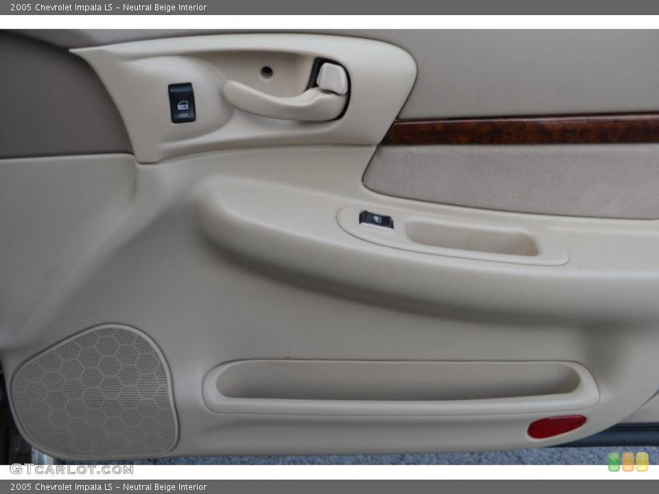 Neutral Beige Interior Door Panel for the 2005 Chevrolet Impala LS #76598155
