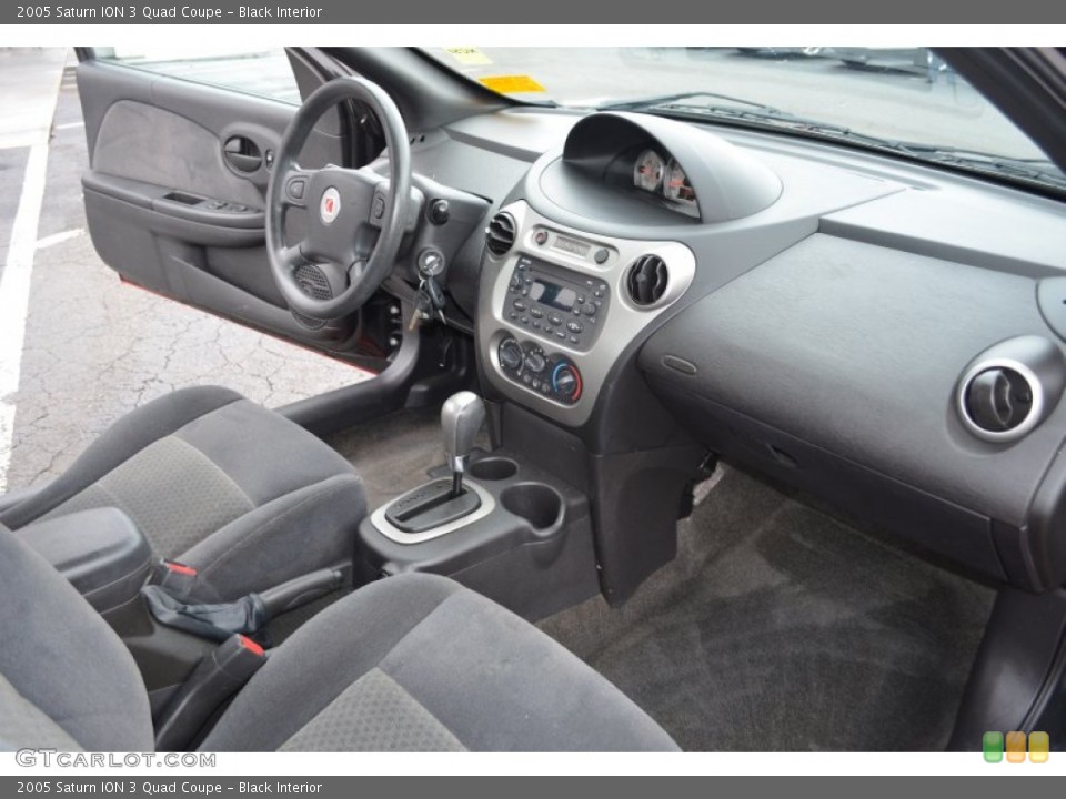 Black Interior Dashboard for the 2005 Saturn ION 3 Quad Coupe #76598806