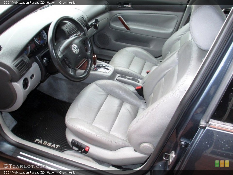 Grey Interior Front Seat for the 2004 Volkswagen Passat GLX Wagon #76599360