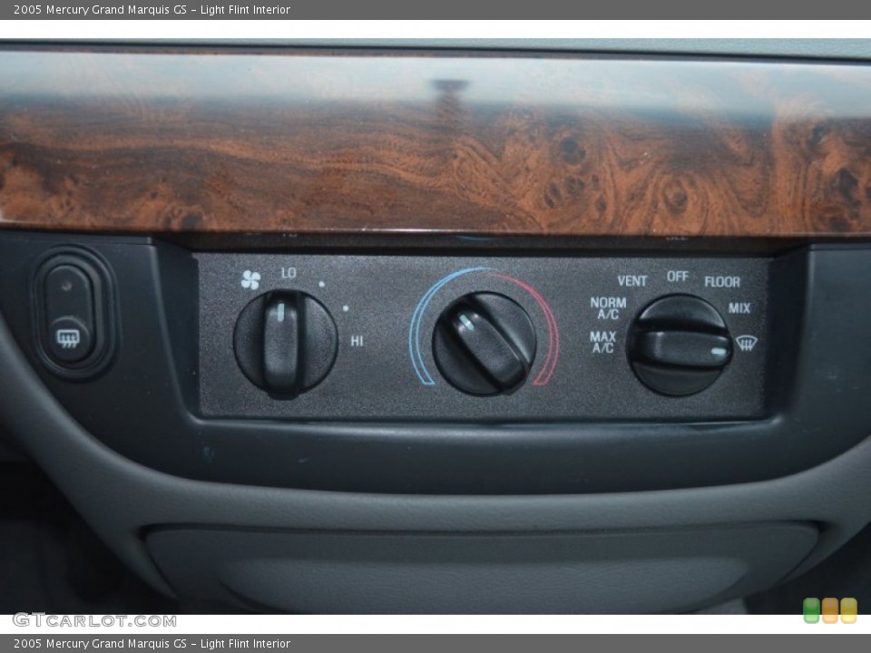 Light Flint Interior Controls for the 2005 Mercury Grand Marquis GS #76599697