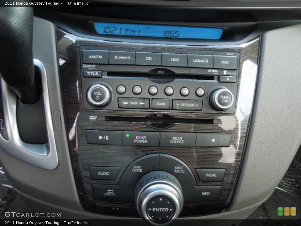 Truffle Interior Controls for the 2011 Honda Odyssey Touring #76599832