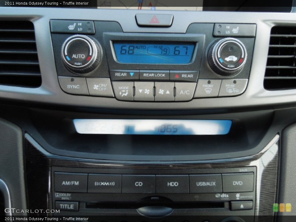 Truffle Interior Controls for the 2011 Honda Odyssey Touring #76599859
