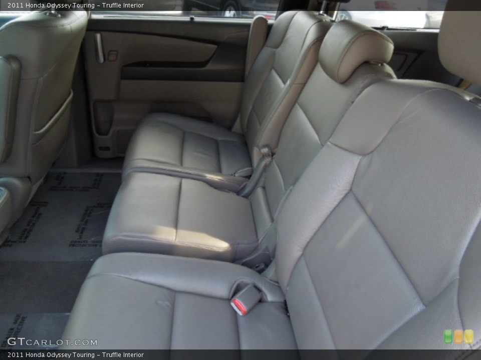 Truffle Interior Rear Seat for the 2011 Honda Odyssey Touring #76599944