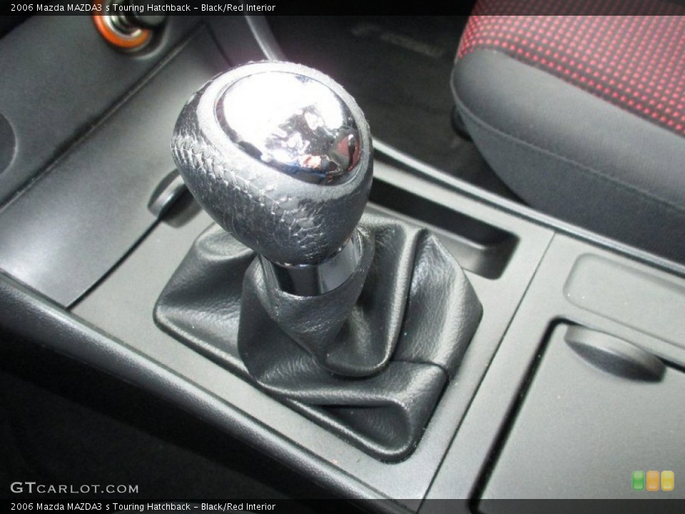 Black/Red Interior Transmission for the 2006 Mazda MAZDA3 s Touring Hatchback #76600216