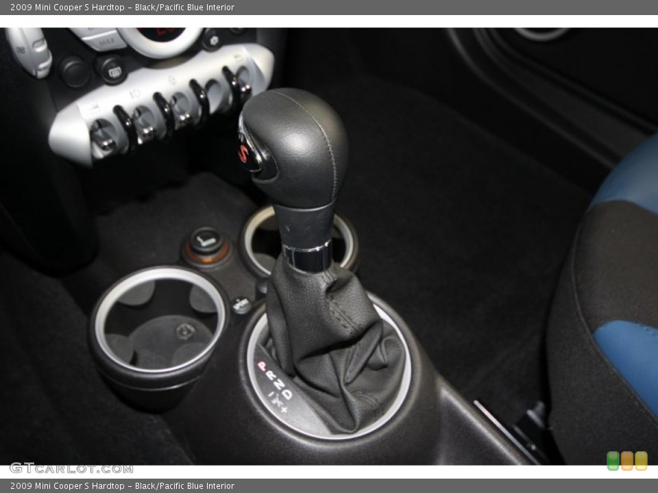 Black/Pacific Blue Interior Transmission for the 2009 Mini Cooper S Hardtop #76601596
