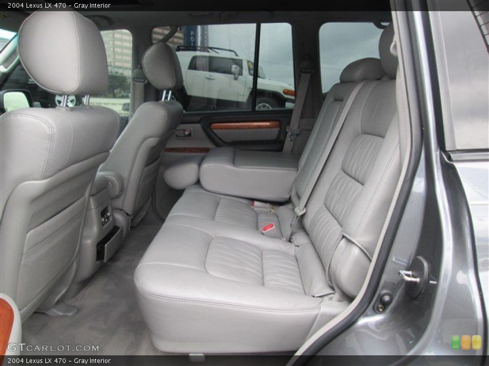 Gray Interior Rear Seat for the 2004 Lexus LX 470 #76601839