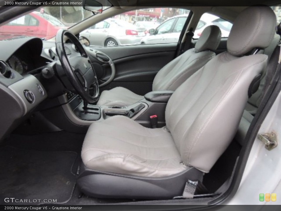 Graystone Interior Front Seat for the 2000 Mercury Cougar V6 #76602492