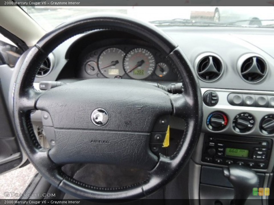 Graystone Interior Steering Wheel for the 2000 Mercury Cougar V6 #76602577