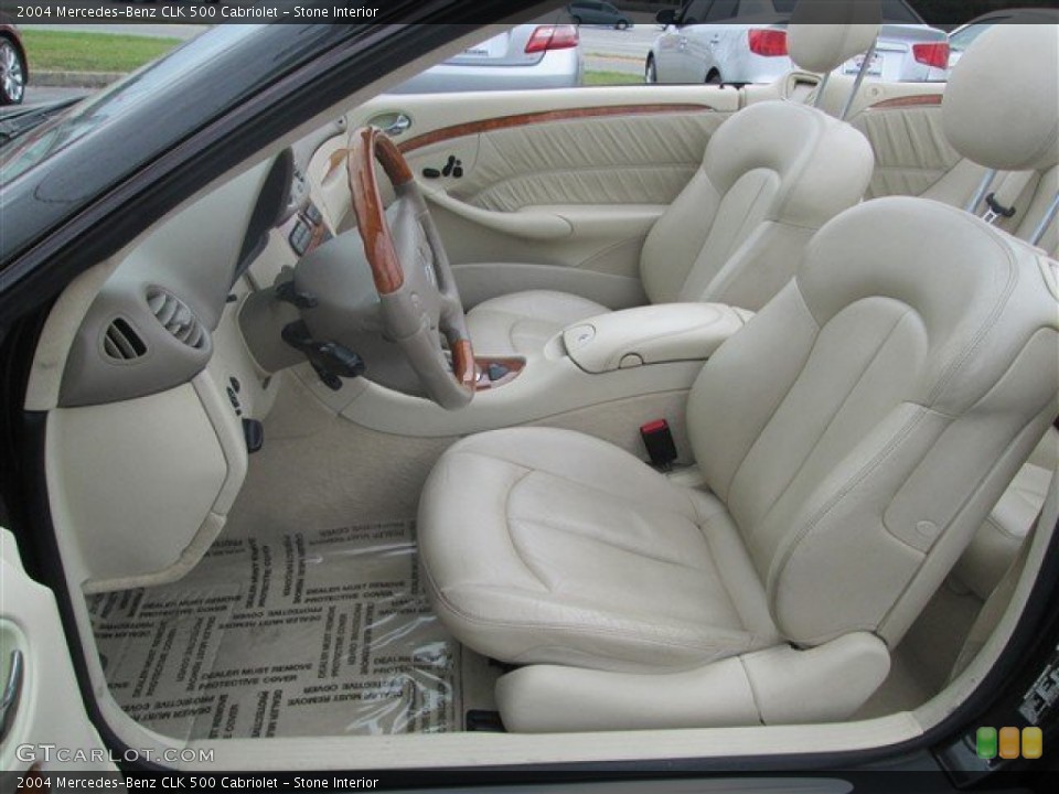 Stone Interior Photo for the 2004 Mercedes-Benz CLK 500 Cabriolet #76602646