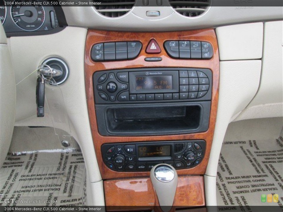 Stone Interior Controls for the 2004 Mercedes-Benz CLK 500 Cabriolet #76602856