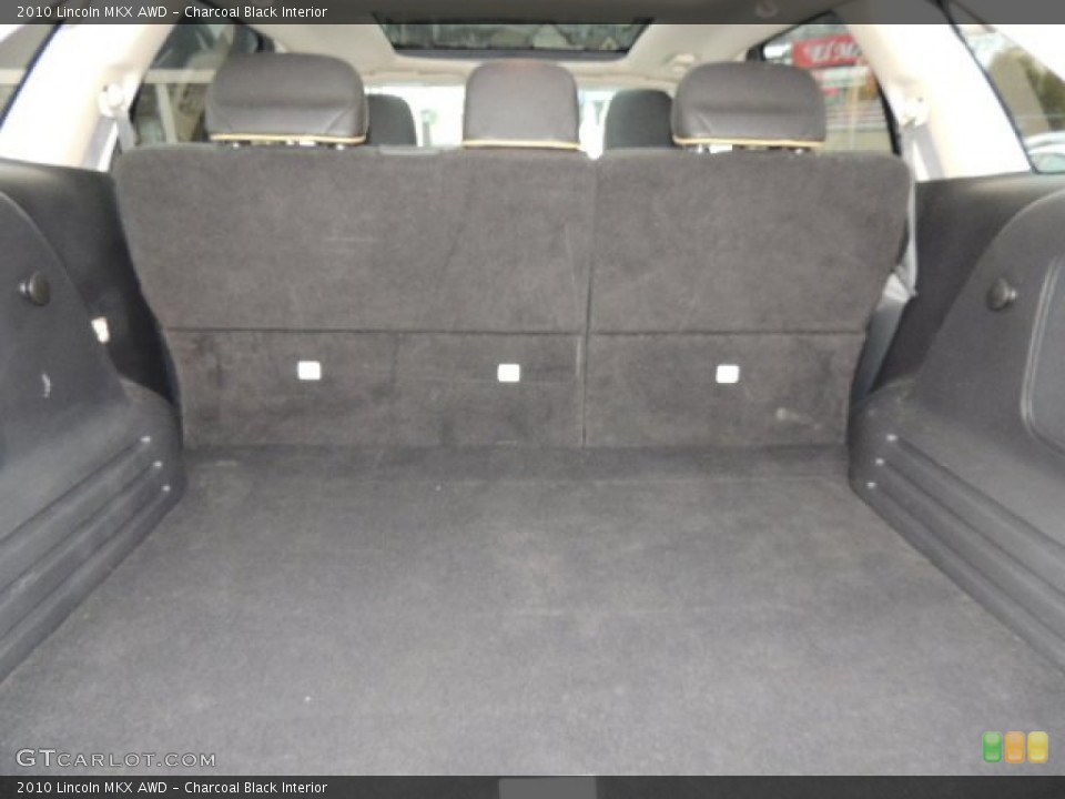 Charcoal Black Interior Trunk for the 2010 Lincoln MKX AWD #76603694