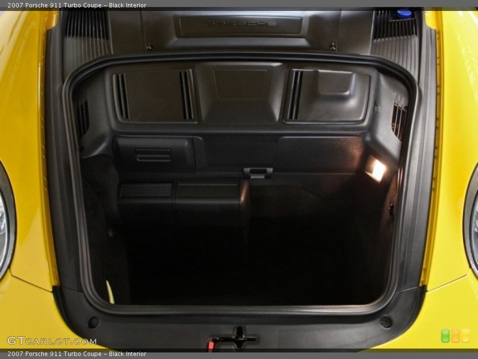 Black Interior Trunk for the 2007 Porsche 911 Turbo Coupe #76604533