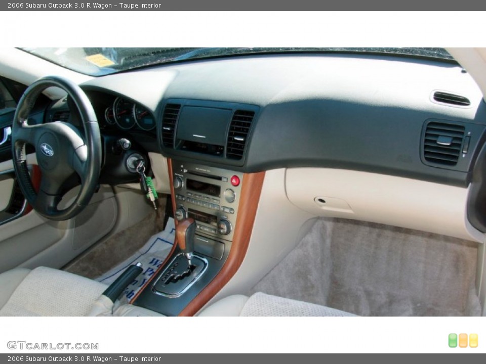 Taupe Interior Dashboard for the 2006 Subaru Outback 3.0 R Wagon #76606284