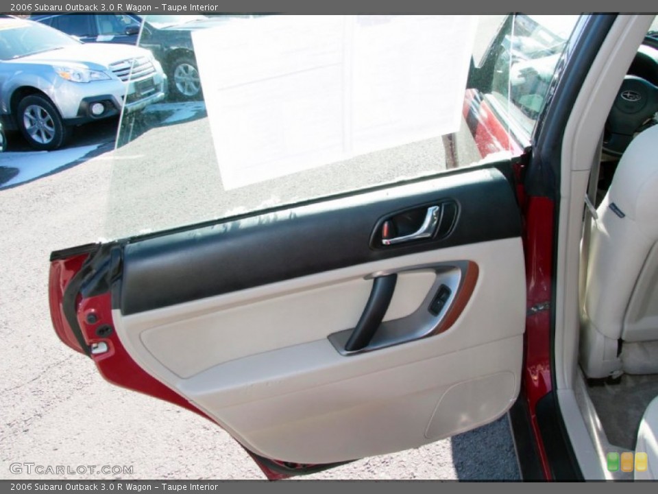 Taupe Interior Door Panel for the 2006 Subaru Outback 3.0 R Wagon #76606636