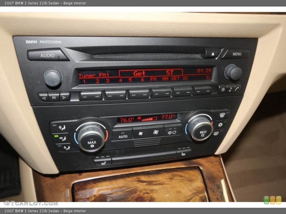 Beige Interior Controls for the 2007 BMW 3 Series 328i Sedan #76606958