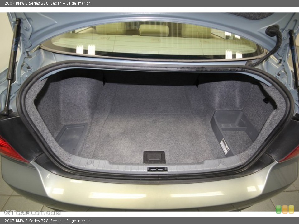 Beige Interior Trunk for the 2007 BMW 3 Series 328i Sedan #76607185