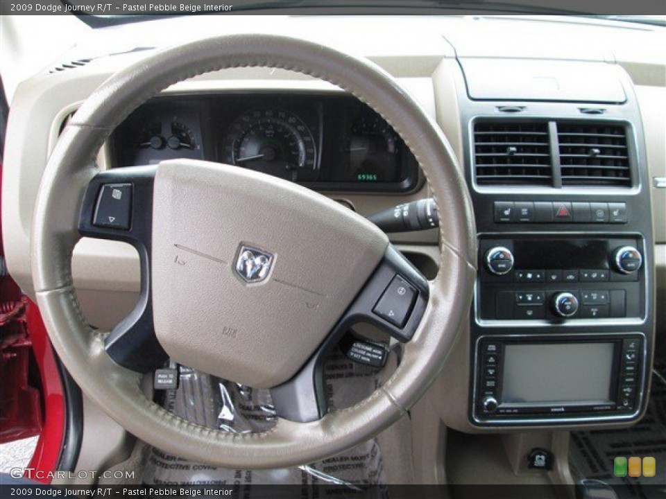 Pastel Pebble Beige Interior Steering Wheel for the 2009 Dodge Journey R/T #76608845