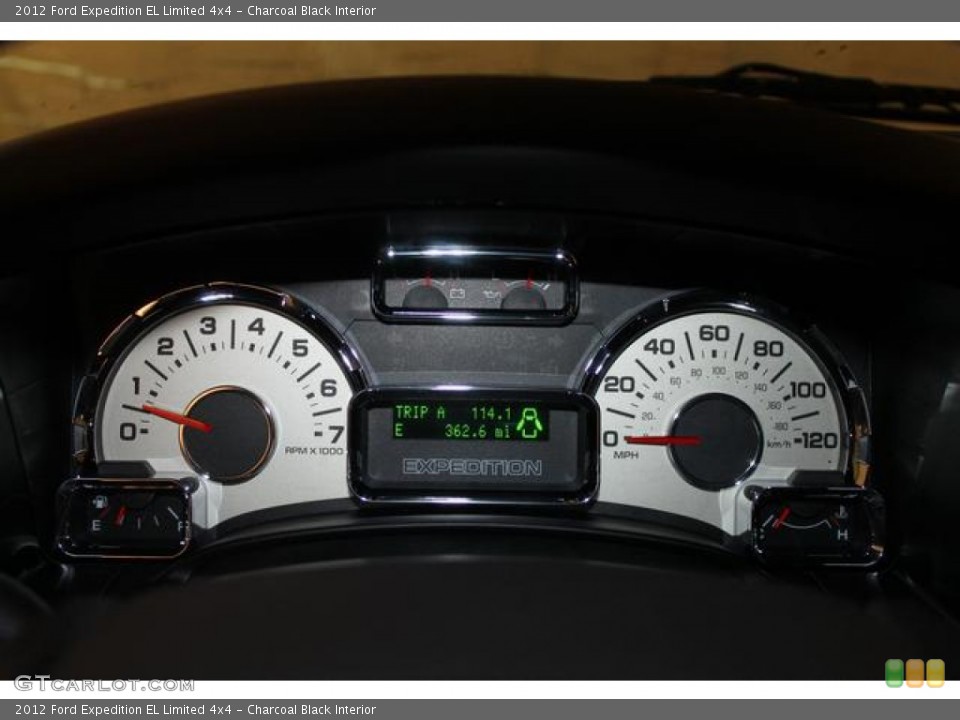 Charcoal Black Interior Gauges for the 2012 Ford Expedition EL Limited 4x4 #76609641