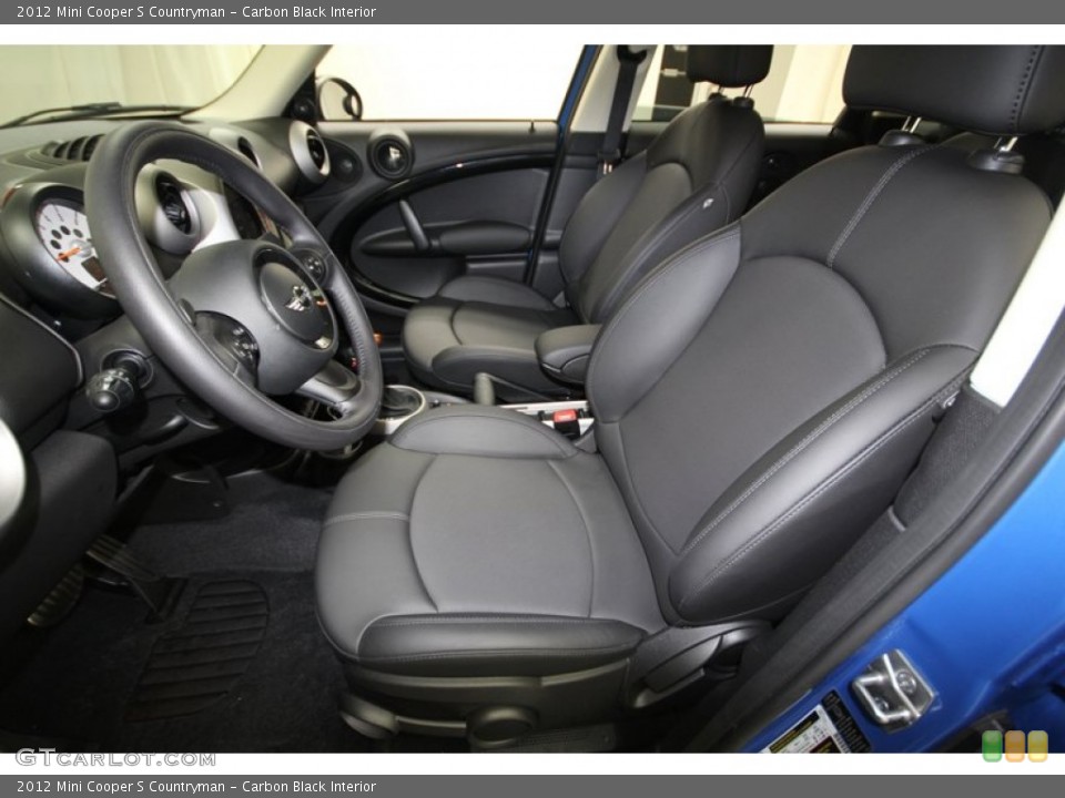 Carbon Black Interior Photo for the 2012 Mini Cooper S Countryman #76611012
