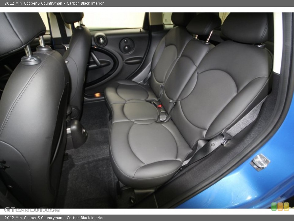 Carbon Black Interior Rear Seat for the 2012 Mini Cooper S Countryman #76611035