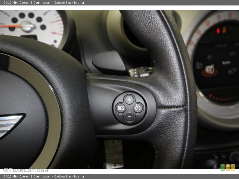 Carbon Black Interior Controls for the 2012 Mini Cooper S Countryman #76611289