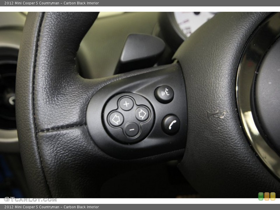 Carbon Black Interior Controls for the 2012 Mini Cooper S Countryman #76611307