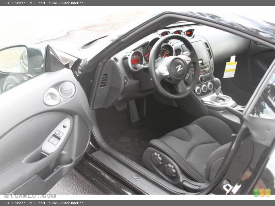 Black Interior Photo for the 2013 Nissan 370Z Sport Coupe #76611401