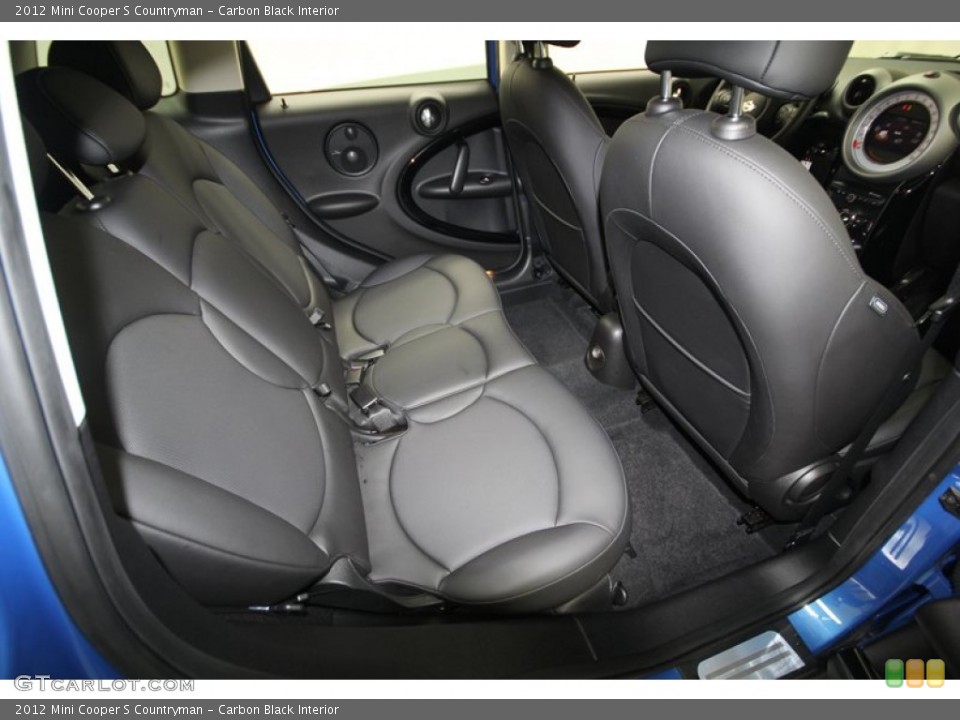Carbon Black Interior Rear Seat for the 2012 Mini Cooper S Countryman #76611436