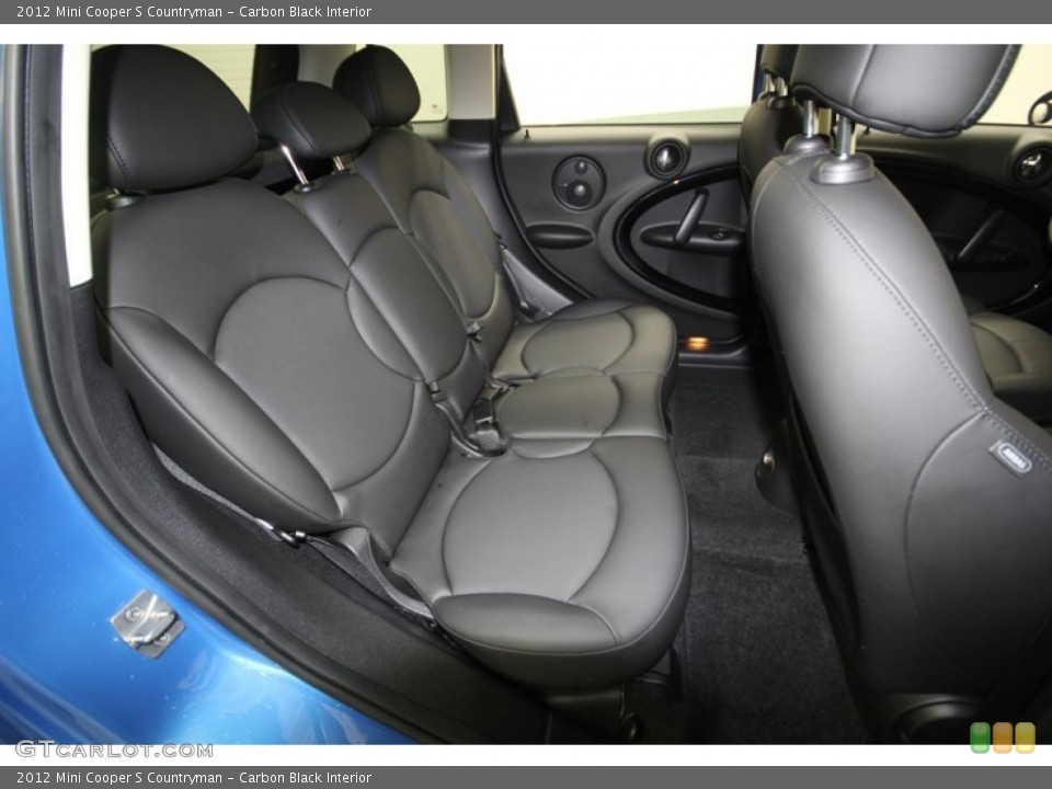 Carbon Black Interior Rear Seat for the 2012 Mini Cooper S Countryman #76611481