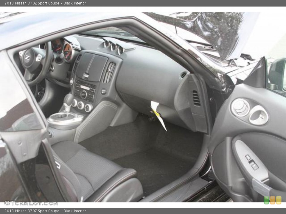 Black Interior Dashboard for the 2013 Nissan 370Z Sport Coupe #76611515