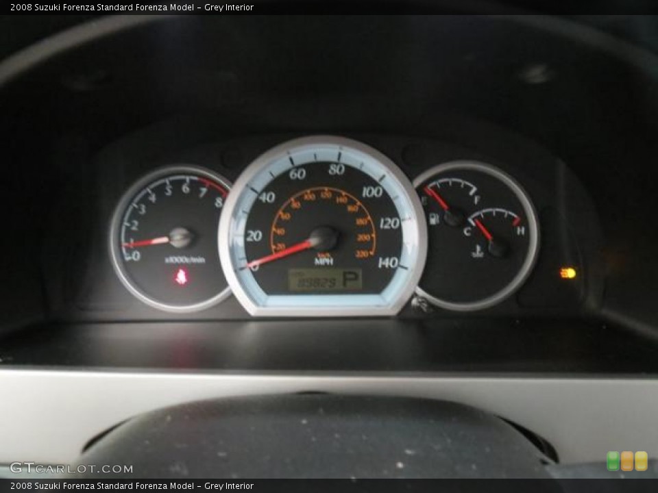 Grey Interior Gauges for the 2008 Suzuki Forenza  #76614694