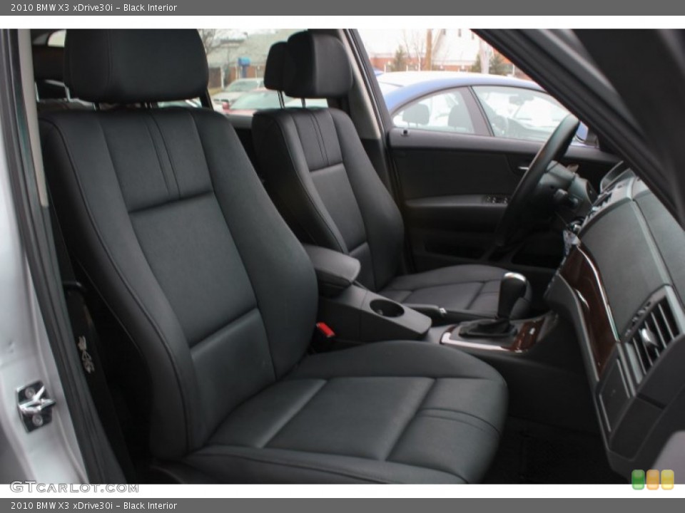 Black Interior Photo for the 2010 BMW X3 xDrive30i #76615405