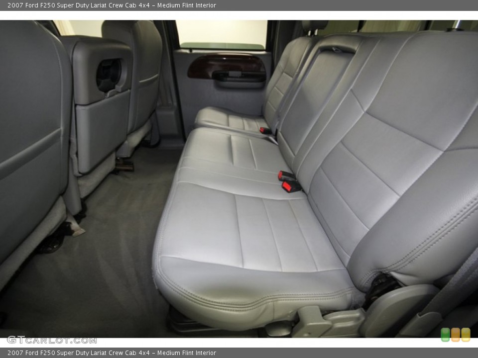 Medium Flint Interior Rear Seat for the 2007 Ford F250 Super Duty Lariat Crew Cab 4x4 #76616439