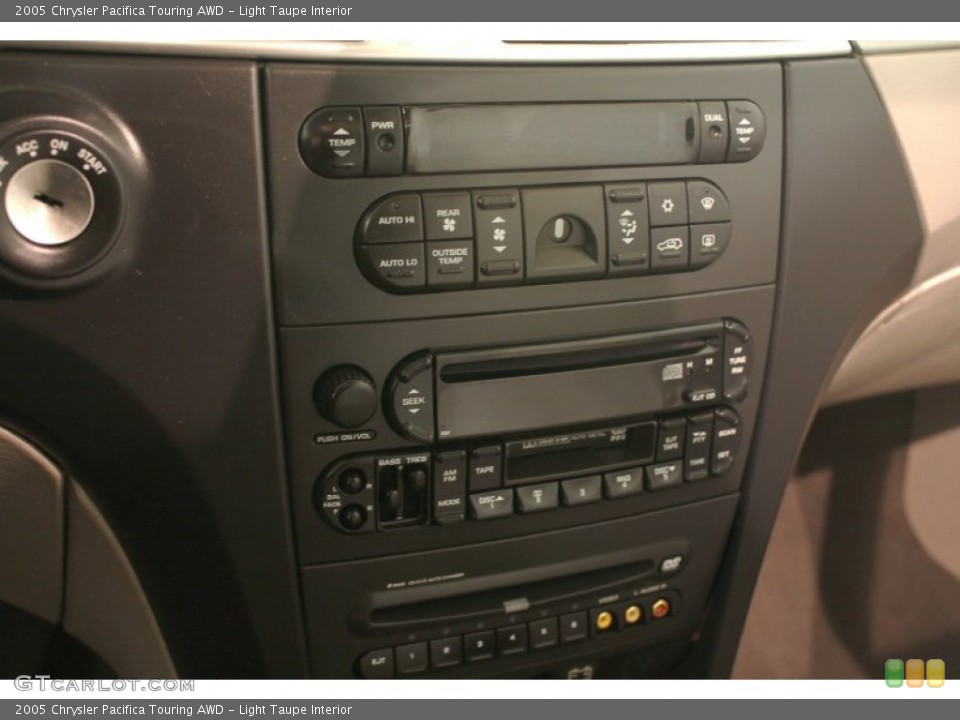 Light Taupe Interior Controls for the 2005 Chrysler Pacifica Touring AWD #76617452