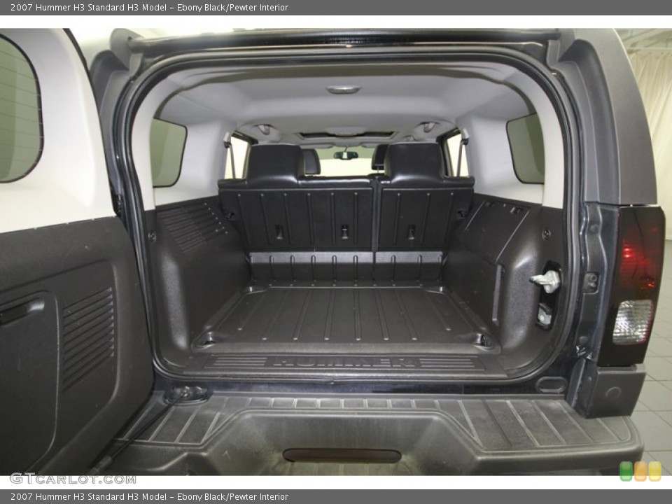 Ebony Black/Pewter Interior Trunk for the 2007 Hummer H3  #76618207