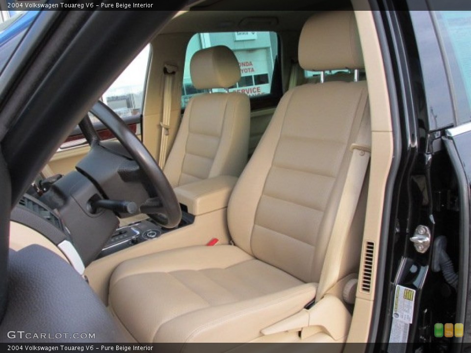 Pure Beige Interior Photo for the 2004 Volkswagen Touareg V6 #76620358
