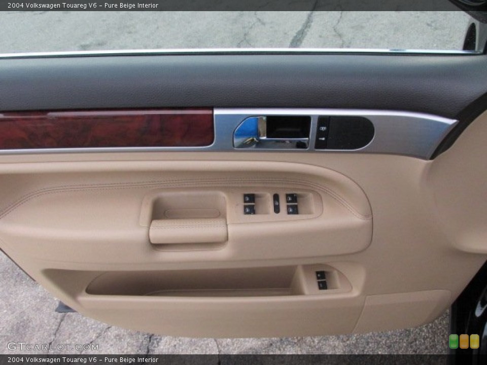Pure Beige Interior Door Panel for the 2004 Volkswagen Touareg V6 #76620382