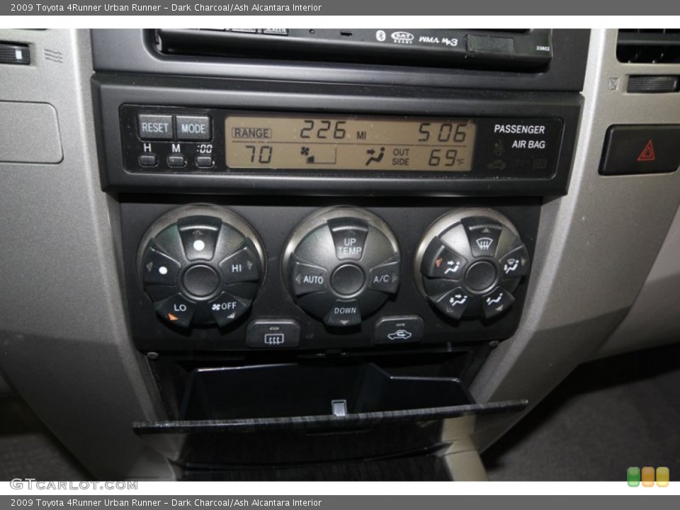 Dark Charcoal/Ash Alcantara Interior Controls for the 2009 Toyota 4Runner Urban Runner #76620424