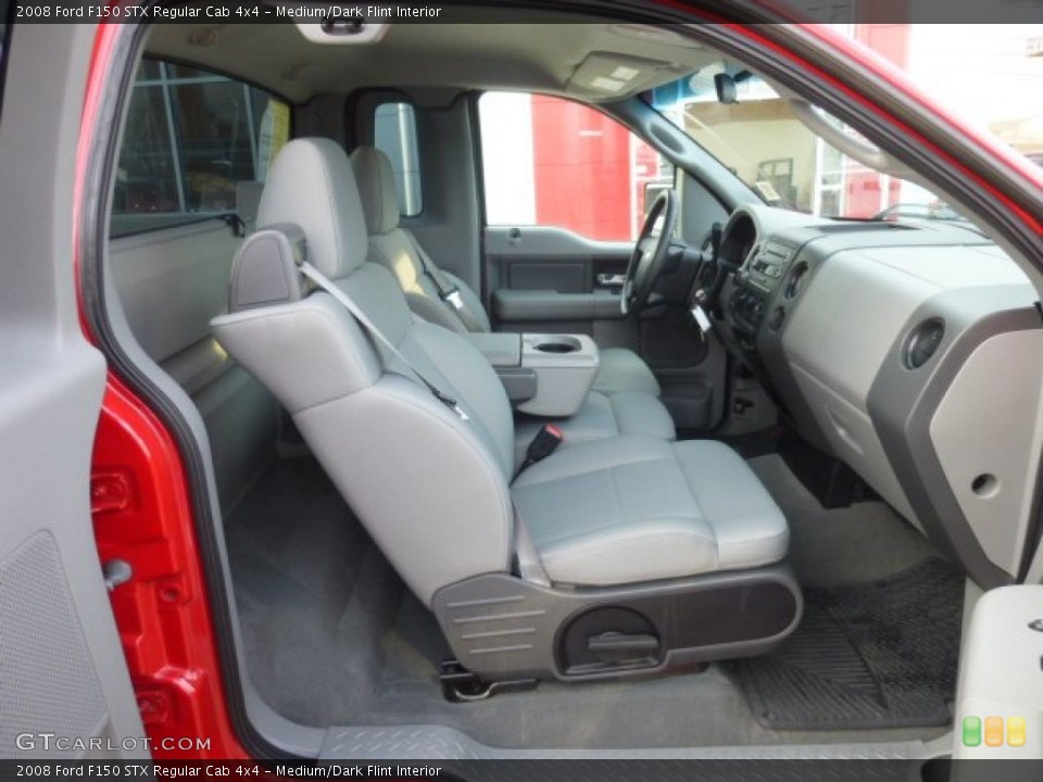 Medium/Dark Flint Interior Front Seat for the 2008 Ford F150 STX Regular Cab 4x4 #76620797