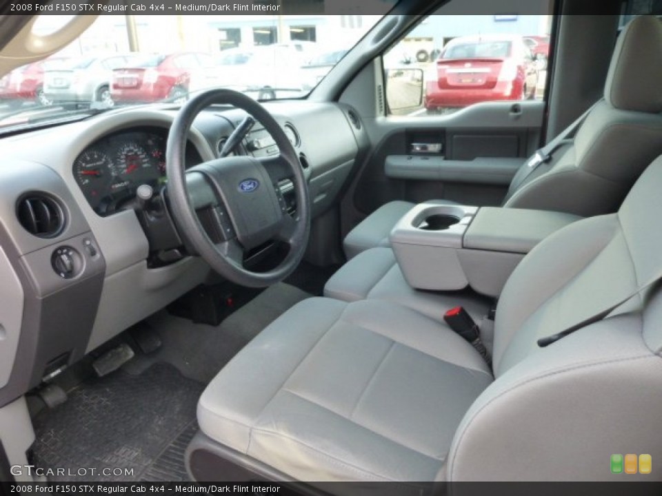 Medium/Dark Flint Interior Prime Interior for the 2008 Ford F150 STX Regular Cab 4x4 #76620803