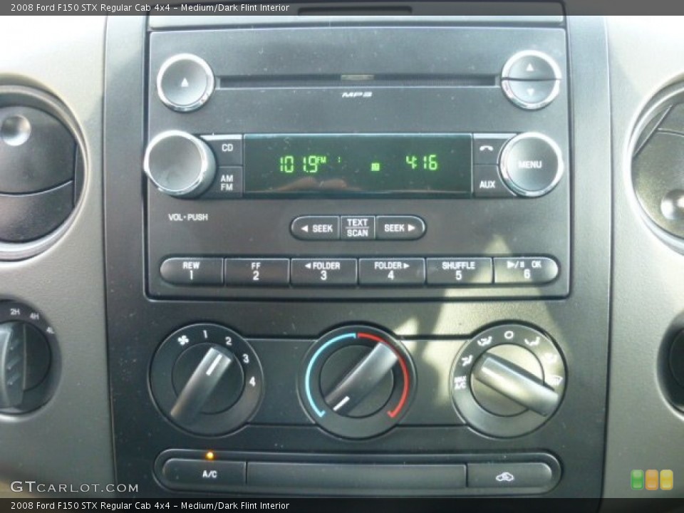 Medium/Dark Flint Interior Controls for the 2008 Ford F150 STX Regular Cab 4x4 #76620880