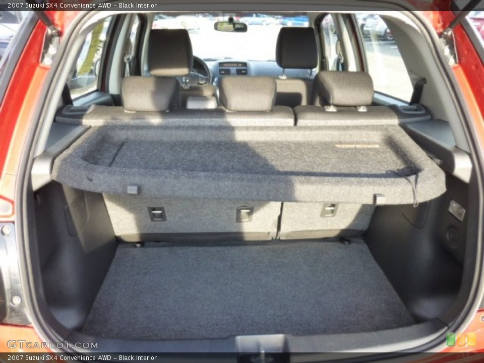 Black Interior Trunk for the 2007 Suzuki SX4 Convenience AWD #76621036