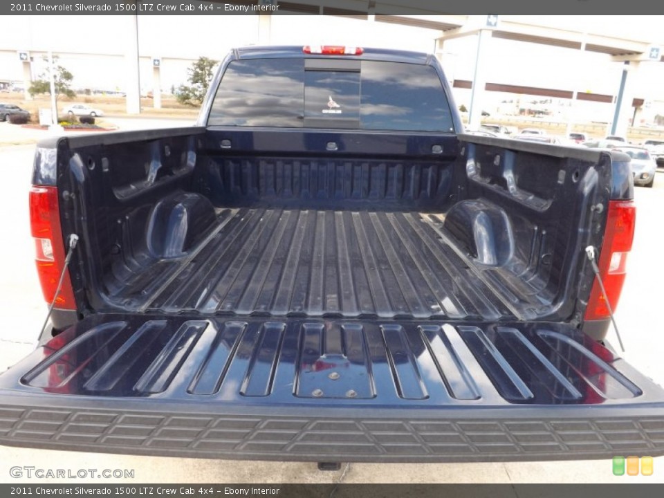 Ebony Interior Trunk for the 2011 Chevrolet Silverado 1500 LTZ Crew Cab 4x4 #76623187