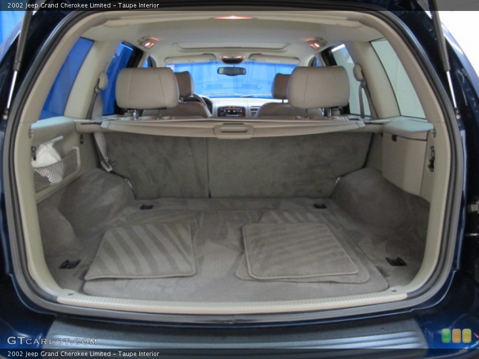 Taupe Interior Trunk for the 2002 Jeep Grand Cherokee Limited #76625016