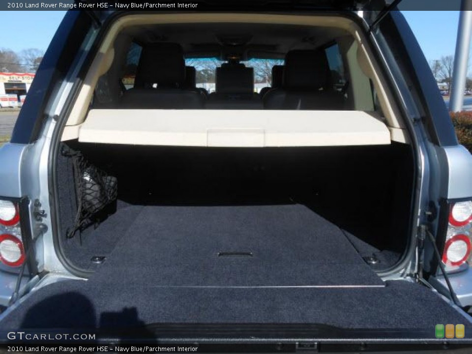 Navy Blue/Parchment Interior Trunk for the 2010 Land Rover Range Rover HSE #76627286